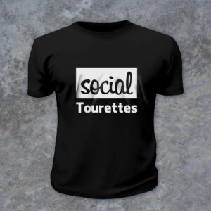 Social Tourettes T-Shirt Black