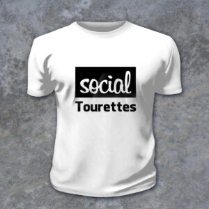 Social Tourettes T-Shirt White